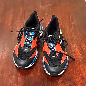 RS-FAST LITTLE KID 'BLACK URBAN RED' Puma 2.5 Y